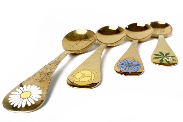 4 Georg Jensen Jahreslöffel